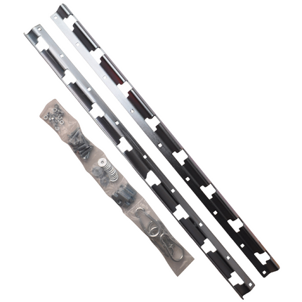 Acebikes Jeu complet de rails de fixation pour la fixation dans les camionnettes ou sur les remorques