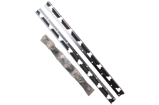 Acebikes Jeu complet de rails de fixation pour la fixation dans les camionnettes ou sur les remorques