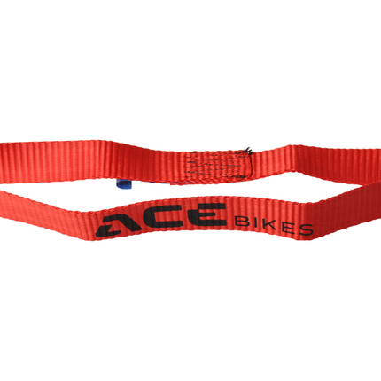 Acebikes Sangle d'arrimage Acebikes avec jeu de boucles - compatible avec le kit à cliquet Acebikes Heavy Duty