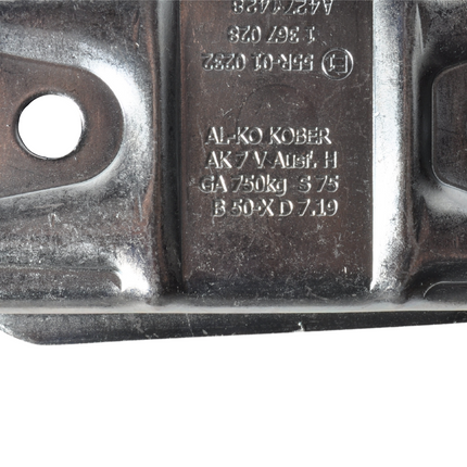 AL-KO AL-KO AK7-H plus - caisse de 70 mm - 750 kg - Têtes d'attelage non freinées