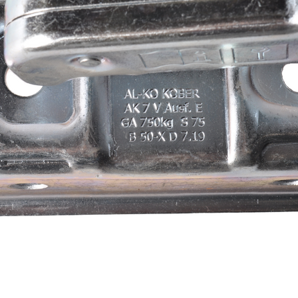 AL-KO AL-KO AK7V-E - Carré 60 mm - 750 kg - Têtes d'attelage non freinées