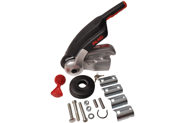 AL-KO AL-KO AKS3004 Attelage de freinage antidérapant - rond 35/45/50 mm - 3000 kg - Serrures et billes de sécurité incluses