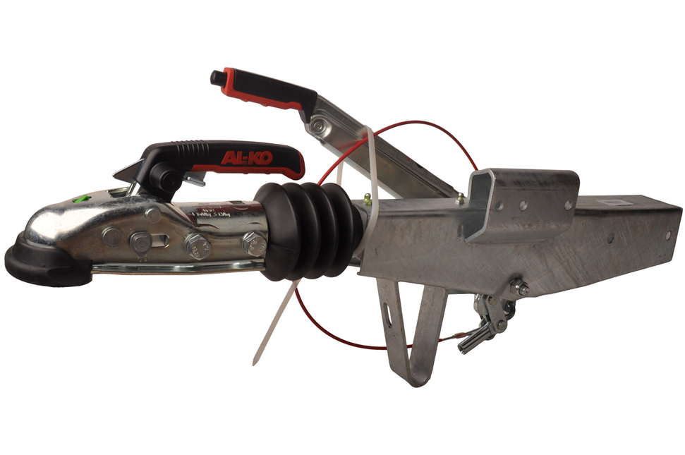 AL-KO AL-KO Frein à inertie pour remorque 90S/3 - capacité de remorquage maximale de 1000 kg - prise de 70 mm - y compris le support de la roue jockey