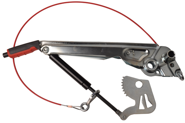 AL-KO AL-KO Frein à main 90S, ressort à gaz et Câble de rupture - adapté pour le montage en surstructure