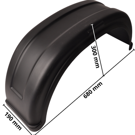 AL-KO AL-KO Garde boue 10 pouces 680x190x300 mm