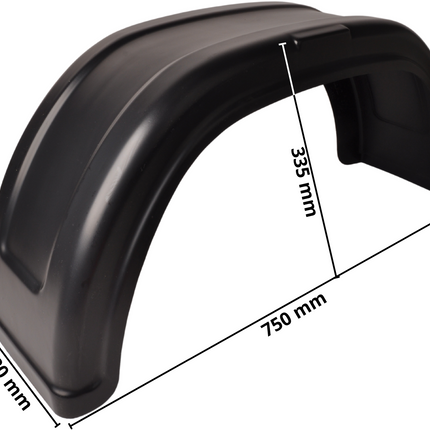 AL-KO AL-KO Garde boue 14 pouces 750x220x335 mm