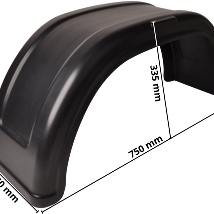 AL-KO AL-KO Garde boue 14 pouces 750x240x335 mm