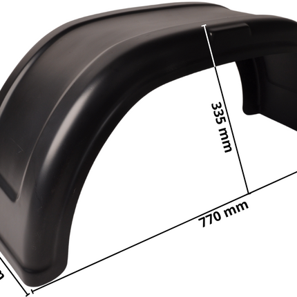 AL-KO AL-KO Garde boue 14/15 pouces 790x255x335 mm