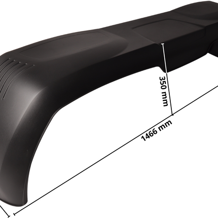 AL-KO AL-KO Garde boue Tandem 1466x240x350 mm