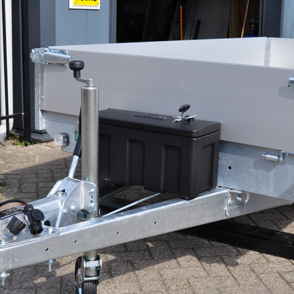 AL-KO Boîte à timo en Plastique AL-KO pour carrosserie - 515x220x277 mm - avec trappe latérale