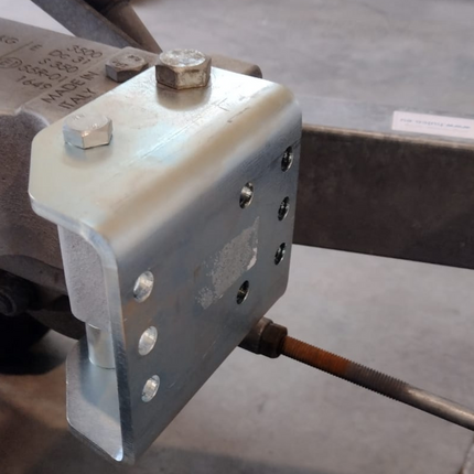 AL-KO Console de roue avant à frein à inertie PROFI 3500 - version Roulement