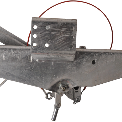 AL-KO Frein à inertie pour remorque 161S70 (1600kg) 247685 - y compris le support de la roue jockey