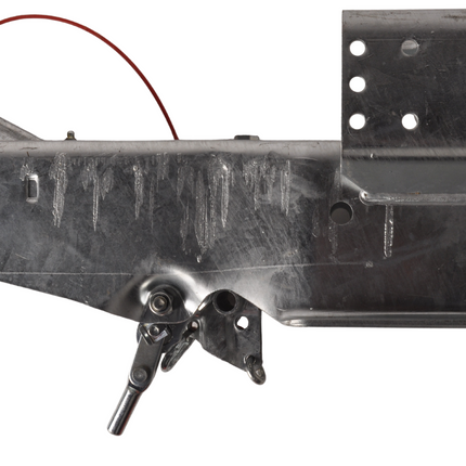 AL-KO Frein à inertie pour remorque 251S100 (2600kg) Carré 100mm - y compris le support de la roue jockey