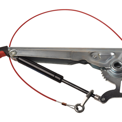 AL-KO Frein à main AL-KO 90S/3  & 160S Ausf. B- pour timon de remorque encastré incluant un ressort à gaz et un câble de rupture