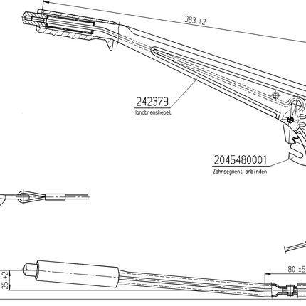 AL-KO Freins à main AL-KO SR200