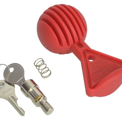 AL-KO serrure d'attelage originale pour attelage AL-KO AK161/AK270 - boule de sécurité incluse