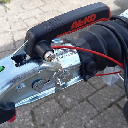 AL-KO serrure d'attelage originale pour attelage AL-KO AK161/AK270 - boule de sécurité incluse