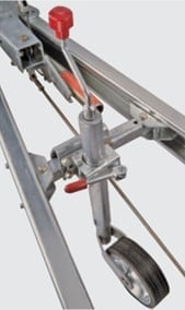 AL-KO Support de roue jockey sur le timon (traverse) AL-KO 1212991