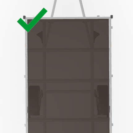 Anssems Coin de trottoir Anssems ancien modèle 30 cm droite arrière gauche avant