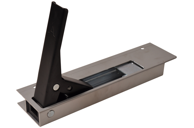 Anssems Serrure de buffet en aluminium 298 mm - droite - Original Anssems PSX