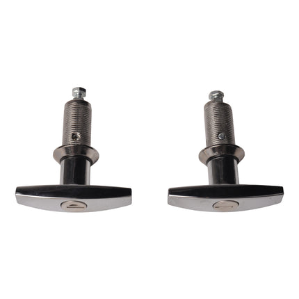 Anssems Serrure de couvercle GT Anssems à charnière avant - 2 pièces - verrouillage encastré