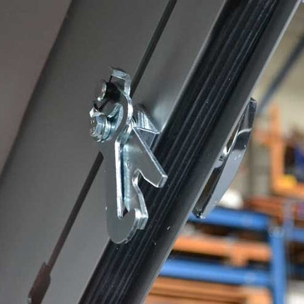 Anssems Serrure de couvercle GT Anssems à charnière avant - 2 pièces - verrouillage encastré