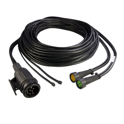 Aspock Aspock câble principal – 7 mètres de long – 13 broches – équipé de 2 connecteurs 5 broches – y compris dérivations de 4,7 mètres
