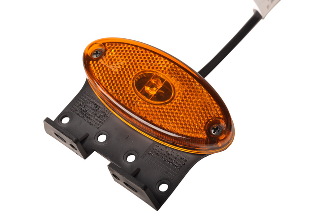 Aspock Aspock Flatpoint 2 - feu de gabarit orange/jaune - connecteur - LED - sur support