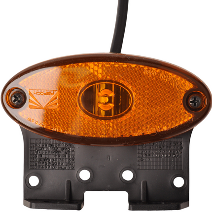 Aspock Aspock Flatpoint 2 - feu de gabarit orange/jaune - connecteur - LED - sur support