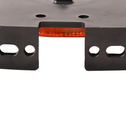 Aspock Aspock Flatpoint 2 - feu de gabarit orange/jaune - connecteur - LED - sur support