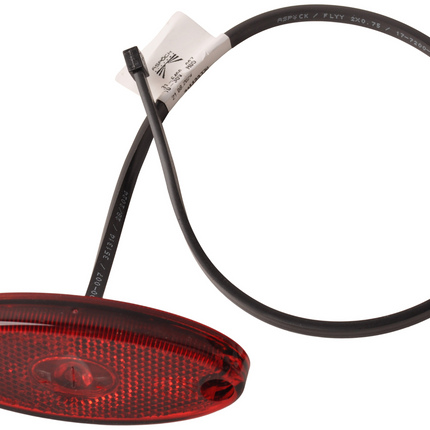 Aspock Aspöck Flatpoint 2 - feu de gabarit rouge - connexion par connecteur - LED