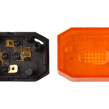 Aspock Aspöck Flexipoint - feu de gabarit orange/jaune - câble détaché - ampoule