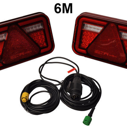 Aspock Aspock Multiled 4 kit d'eclairage LED - 13 broches - choisissez le cable principal souhaite