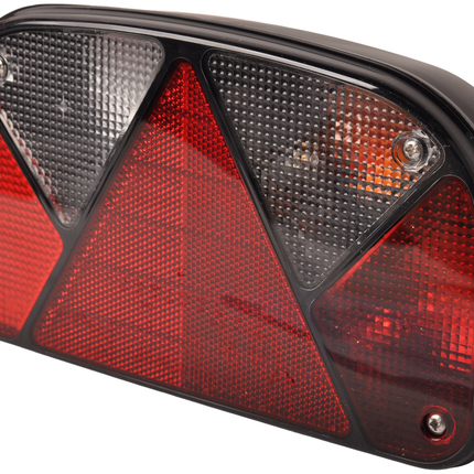 Aspock Aspöck Multipoint 2 - Feu arrière - 24-7210-007 - 5 broches - droit avec feu de recul