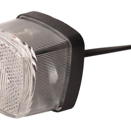 Aspock Aspöck Squarepoint blanc avec 50 cm de câble DC