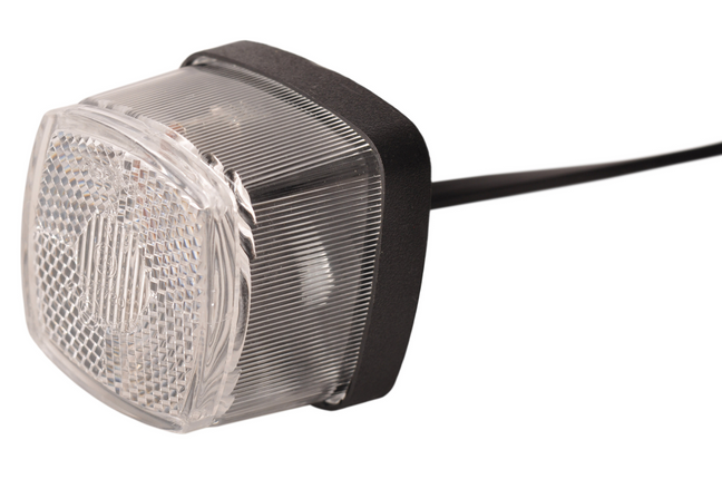 Aspock Aspöck Squarepoint blanc avec 50 cm de câble DC