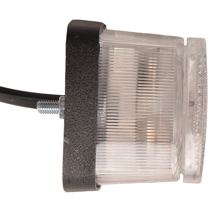 Aspock Aspöck Squarepoint blanc avec 50 cm de câble DC