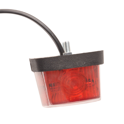 Aspock Aspock squarepoint Feu de gabarit rouge/blanc - 2 mètres de câble DC 2x0,75 mm²