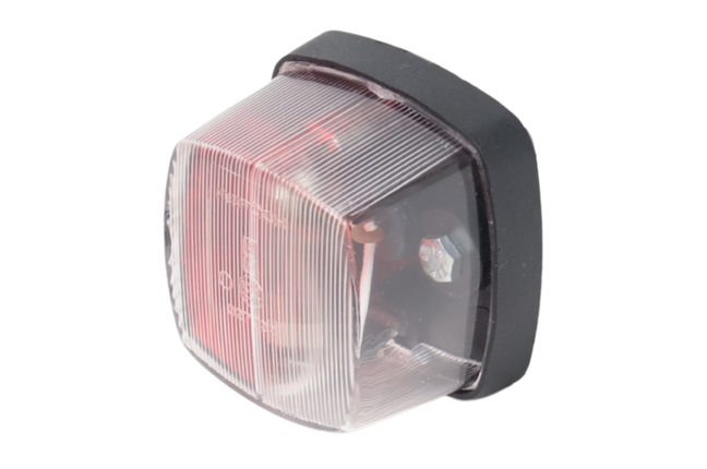 Aspock Aspock squarepoint Feu de gabarit rouge/blanc - 2 mètres de câble DC 2x0,75 mm²