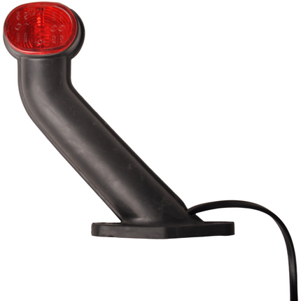 Aspock Aspöck Superpoint 2 - droit - blanc/orange/rouge - 1 mètre de câble plat