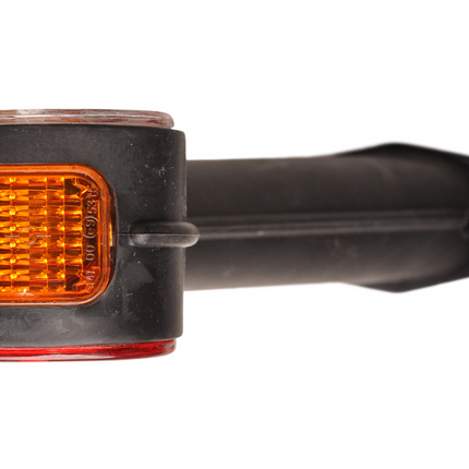 Aspock Aspöck Superpoint 2 - droit - blanc/orange/rouge - 1 mètre de câble plat