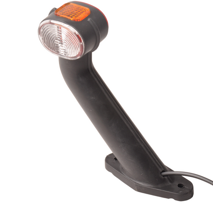 Aspock Aspöck Superpoint 2 - gauche - blanc/orange/rouge - 1 mètre de câble plat