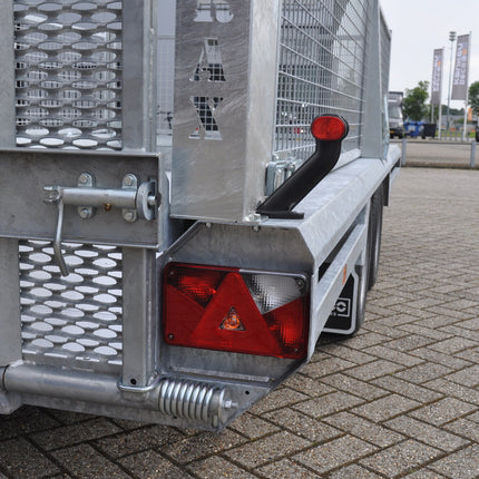 Aspock Aspöck Superpoint 2 - gauche - blanc/orange/rouge - 1 mètre de câble plat