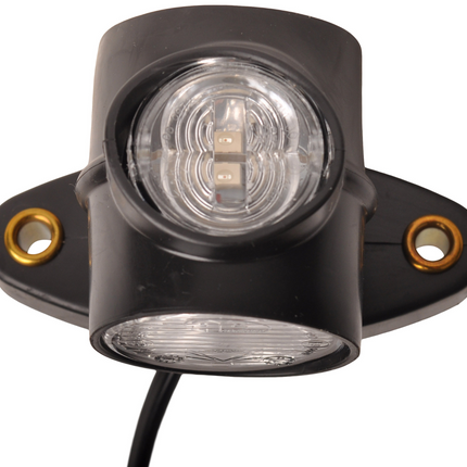 Aspock Aspock Superpoint 3 LED - gauche/droit - blanc/orange/rouge - 1 mètre de câble plat