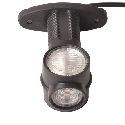 Aspock Aspock Superpoint 3 LED - gauche/droite - blanc/orange/rouge - 1 mètre de câble plat