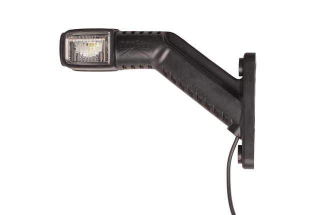 Aspock Aspöck Superpoint 4 - gauche - blanc/rouge/orange - LED - 100 cm câble plat