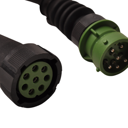 Aspock Câble d'extension à baïonnette Aspock 8 broches avec dérivation