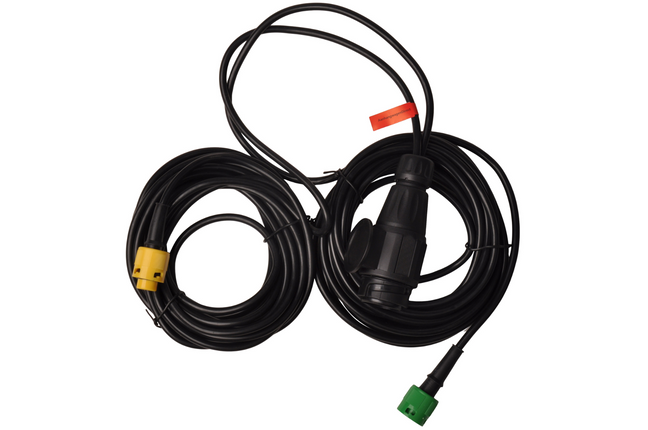 Aspock Câble Hapt type Aspöck - 7,5 mètres de long - 13 broches - avec 2x 5 broches Prises