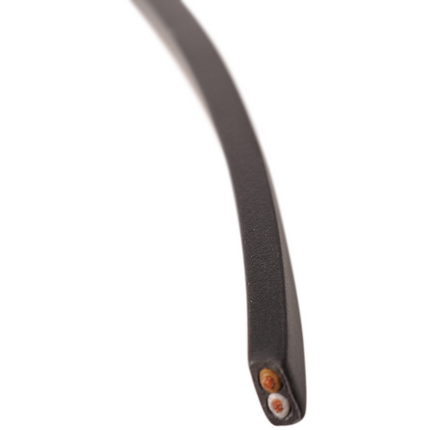 Aspock Câble plat à 2 conducteurs pour Aspöck - 2x0,75 mm²