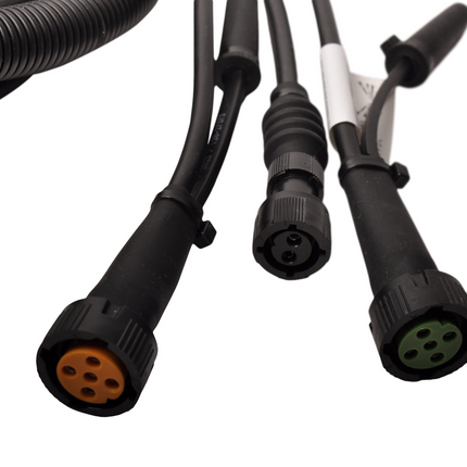 Aspock Câble principal Aspock - 6 mètres - 13 broches - avec connecteurs 5 broches - incluant des dérivations de 4 mètres 2P & câble de charge